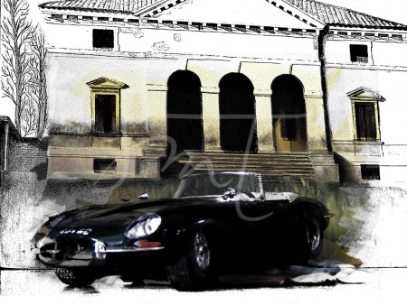 Jaguar en Villa Saraceno